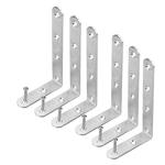 Powder Coated 90 Degree Angle Bracket Heavy Duty Stainless Steel Wall Mount L