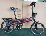 750w 20 Inch Wheel Electric Bikes 7speed Geared With 14AH Hidden Battery