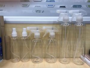 Wholesale Continuous Fine Mist Cosmetic 400ML Clear Plastic Spray Bottles from china suppliers
