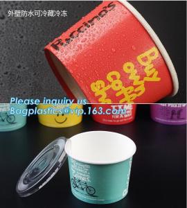 Wholesale summer icecream shop paper ice cream cup/container,7 oz ICEcream paper cup made in china,Biodegradable Cups Icecream Pap from china suppliers