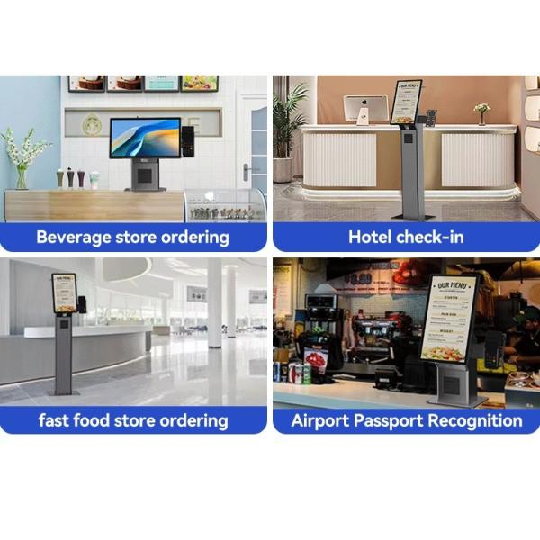 Stylish Interactive Touch Screen Vending Machine with 8GB DDR3 Ram and 178°/178° Viewing Angle