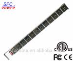 ETL FCC CE Approved aluminum alloy 5V 2.1A USB 12 port charger for Laptop&Tablet