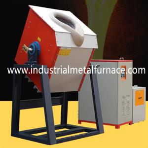 China 160KW 100KG Industrial Induction Furnace Melting Furnace For Cast Iron Heat Treat on sale