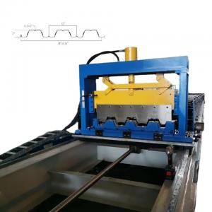Wholesale 36 Inches Coverage 3 Inches Composite Deck Floor Roll Forming Machine With Thickness Gauge 16-Gauge 22 from china suppliers