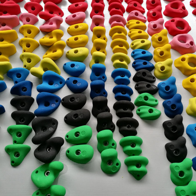 Certification CE/ROHS/EN12557/ISO9000 Small and Smooth Climbing Holds for DIY Coffee Mug