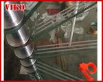 Spiral Staircase VH27S Handrail304 Stainless Steel Tread Tempered glass
