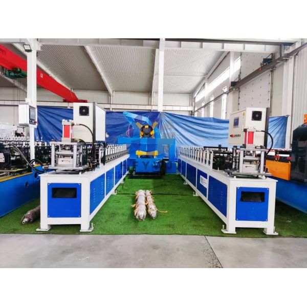 High Precision PLC Controlled Roller Shutter Door Roll Forming Machine 15–16M/Min