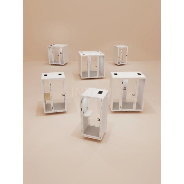 4 Person Soundproof Meeting Pod with LED Lighting