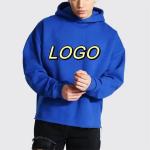 Label Men'S Acid Wash Hooded Sweatshirt For Ladies Men Girls 100% Cotton Cropped