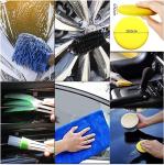 PP Car Cleaning Brush Kit 14pcs For Detailing Washing