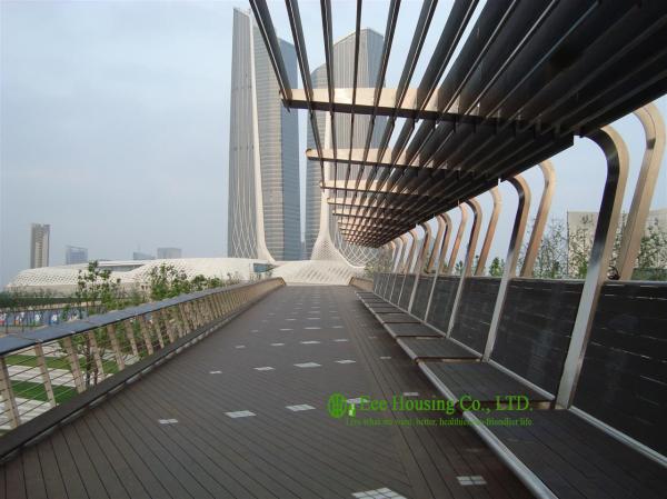 Long Lifetime Terrace Decking, Bamboo Decks For Garden / Balcony, Durable Bamboo