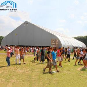 Wholesale Beautiful Curved Marquee Tent Large Size Anti - Corrosion 1000 People from china suppliers
