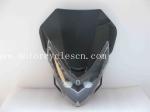 Motorcycle motocross LED Grimace headlight Bike Blue Red Yellow White