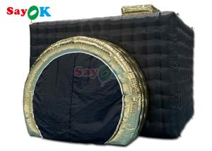 Wholesale Inflatable Party Decorations Black Led Inflatable Camera Photo Booth For Commercial Exhibition from china suppliers