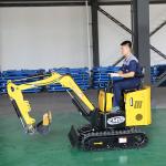 Electric Excavator Mini ZM10 Earth-Moving Machinery Small Household Excavators