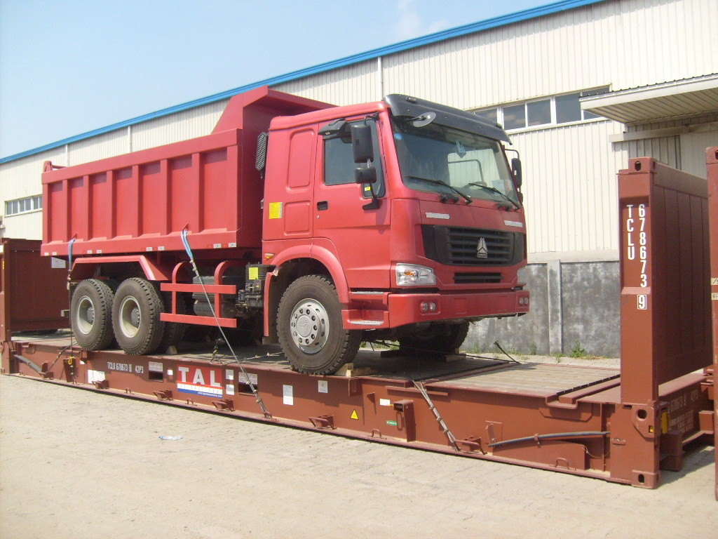 Sinotuk HOWO 336hp Dump Truck / tipper truck with 17.38 cbm body cargo EURO2 Emission