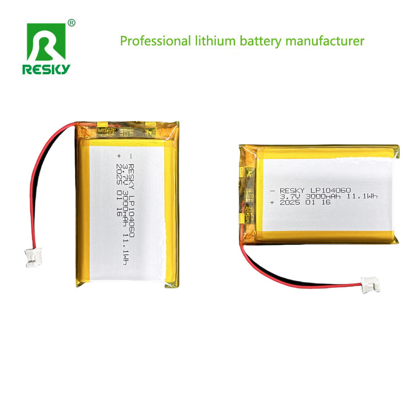 3.7V Lithium Polymer Battery Pack 104050 104060 3000mAh Lithium Ion Batteries