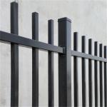 Residential Ornamental Tubular Picket Fence Wire Mesh Fencing
