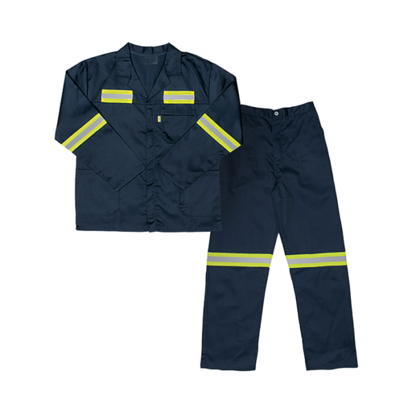 Customized Overalls High Visibility Labor Overall Uniform Pants With Reflective Strips