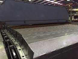 Labor Saving Steel Belt Kiln Direct Heating For Firing Blue Bricks / Tiles