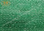 Hdpe Plastic Green Net Manufacturing Machine , Automatic Knitting Machine
