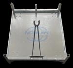Metal plate Danish trolley hot dip galvanized nursery special trolley