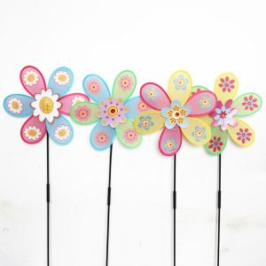 Wholesale Spring seasonal windmill Yard Stake flowers from china suppliers