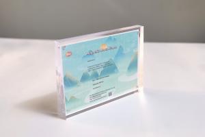 Wholesale family photo frame acrylic block picture frames acrylic box picture frames acrylic picture frames wall mount from china suppliers