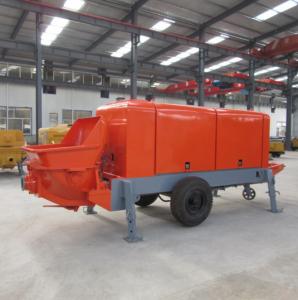 Wholesale Diesel 270m 50m3/H Electric Trailer Concrete Pumps from china suppliers