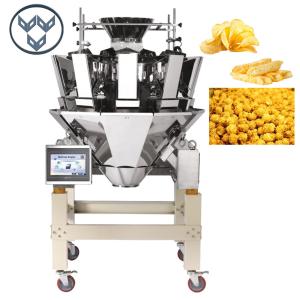 Wholesale Automatic Food Snack 10 / 14 Heads Weigher For Chips Grain Packing from china suppliers