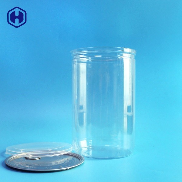 Milk Powder Plastic Cylinder Jar 502 Lid Round Plastic Containers