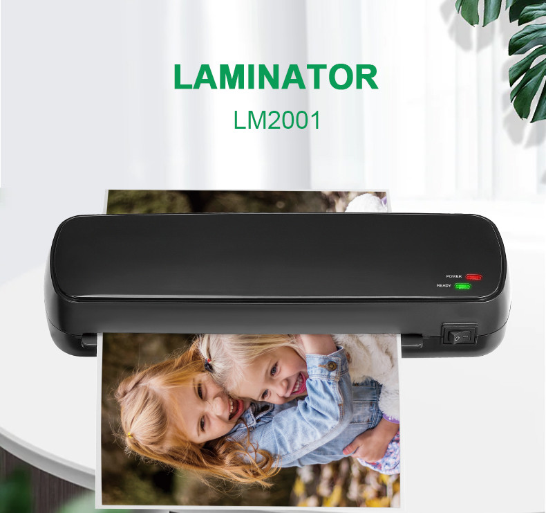 ABS A4 Laminator For Photo LM2001 Document Paper Menu Laminating Device
