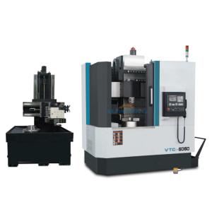 Wholesale Vertical Cnc Lathe Machine VTC5060 VTC7080L VTC9010L VTC1200L VTC1600 from china suppliers