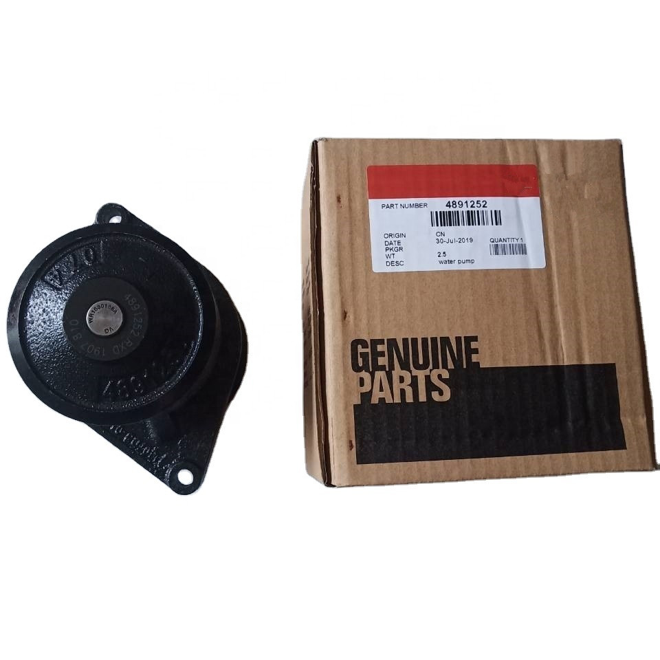 OEM ISDE Cummins Water Pump Dongfeng Motor 4891252