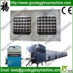 Egg tray and egg carton mould
