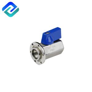 Wholesale Stainless Steel 1000Wog Flange End Mini Casting Ball Valve from china suppliers