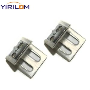 Wholesale Modern Stainless Steel Half Plastic Covered 4 Hole Spring Clip For Sofa Hardware Accessories from china suppliers