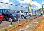 2.4m Temporary Steel Fencing Security Construction Site Rentals
