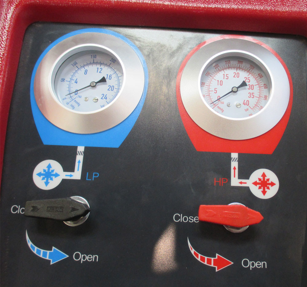 Automotive LCD Display AC Refrigerant Charging Machine