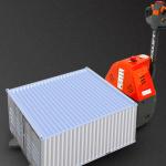 1800 Kg 1200 Kg 1500kg Electric High Lift Pallet Jack Truck Lifting Height 180mm