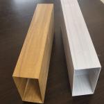 Aluminum Suspended Square Tube Baffle Ceiling For Shopping Mall Restaurant