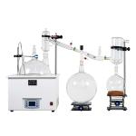High Borosilicate Glass Short Path Distiller Vacuum Distillation Equipment For
