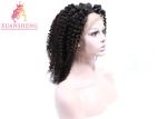Deep Curly Front Lace Wigs For Black Women Brazilian Virgin Human Hair