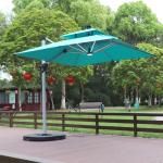 Outdoor Sunshade Parasol Aluminum Garden Cantilever Parasol Patio Big Roma