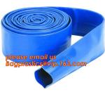 Customized inch 3/4"-16" discharge water pvc layflat hose tubing pipe flexible