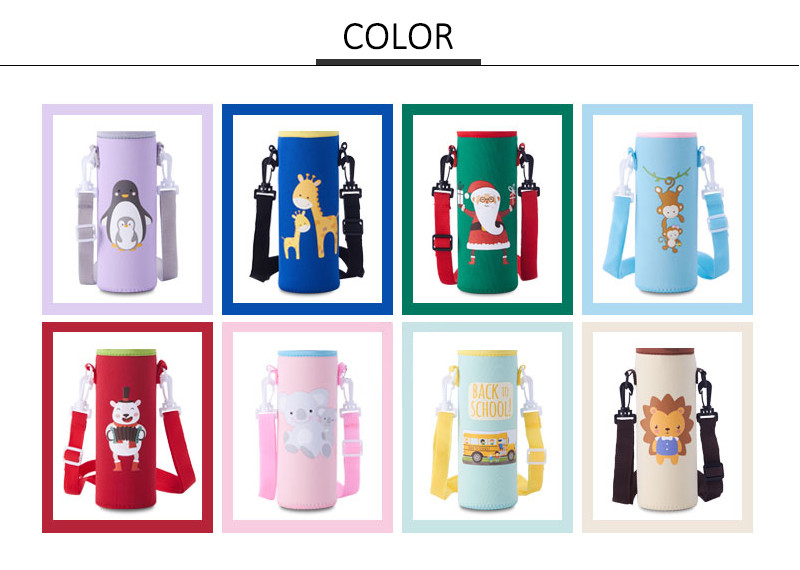 Foldable L6.5*H14cm Neoprene Drink Bottle Covers