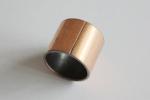 Sleeve / flange sintered bronze bush , PTFE self - lubricating bearing bushing