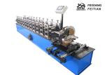 Color Steel Roller Shutter Door Roll Forming Machine / Rolling Shutter Strip