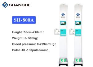 Wholesale Smart Height Weight BMI Blood Pressure Machine With 10.1 Inches Touch Screen from china suppliers