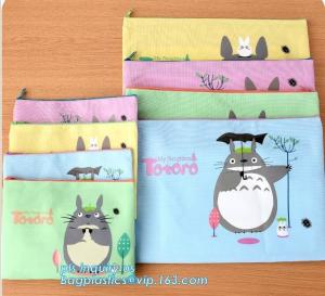 Wholesale canvas pencil bag zippered stationery storage pouch student school office gift, Sackcloth Pen Pencil Makeup Case Canvas from china suppliers